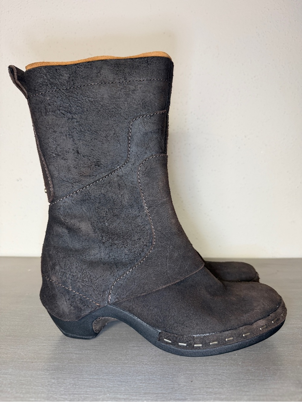 Merrell Espresso Clog Mid-Calf Boots J56072 Women's Size 7.5 Excellent Condition - Picture 2 of 9